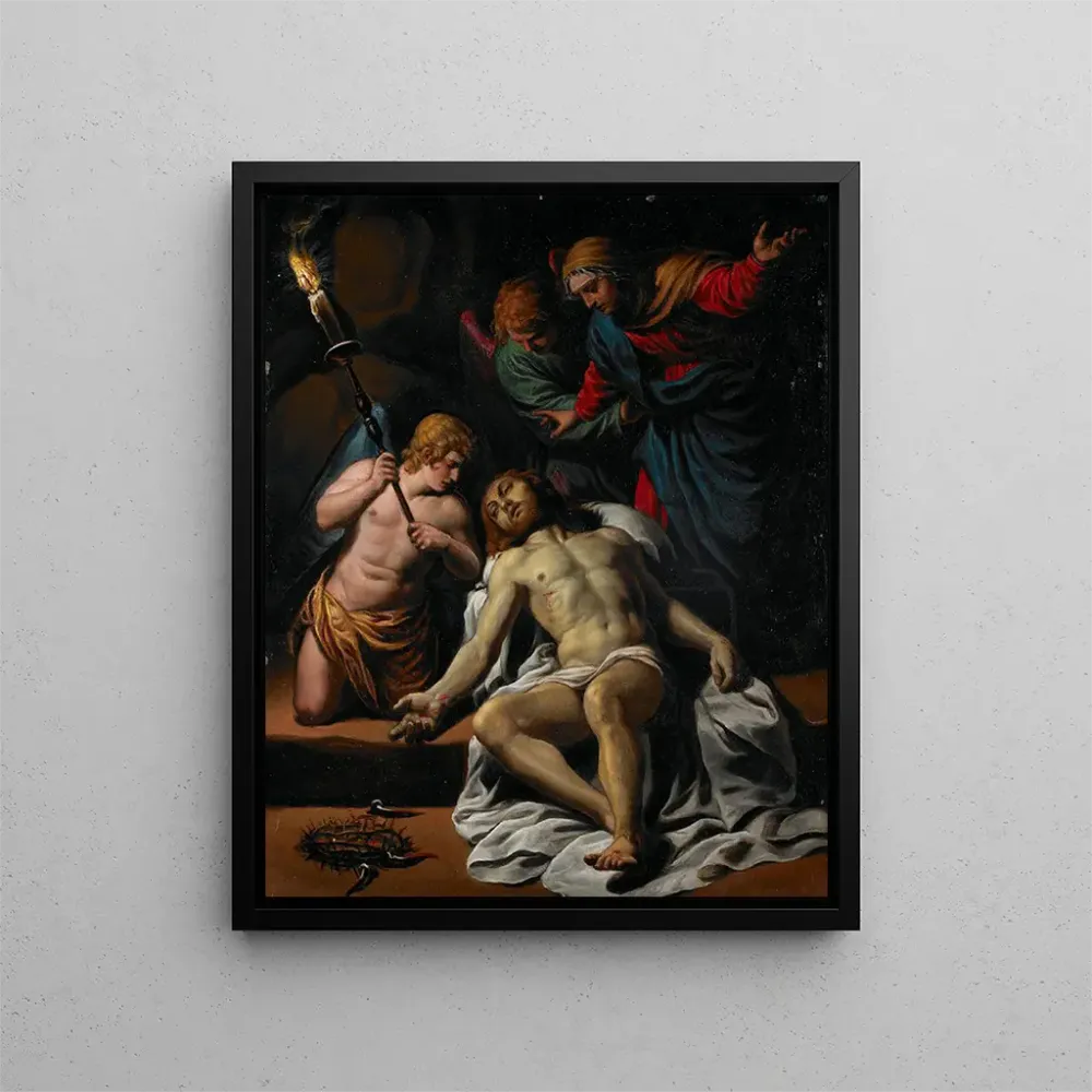Gemälde Die Klage - Alessandro Turchi | Kunstdruck
