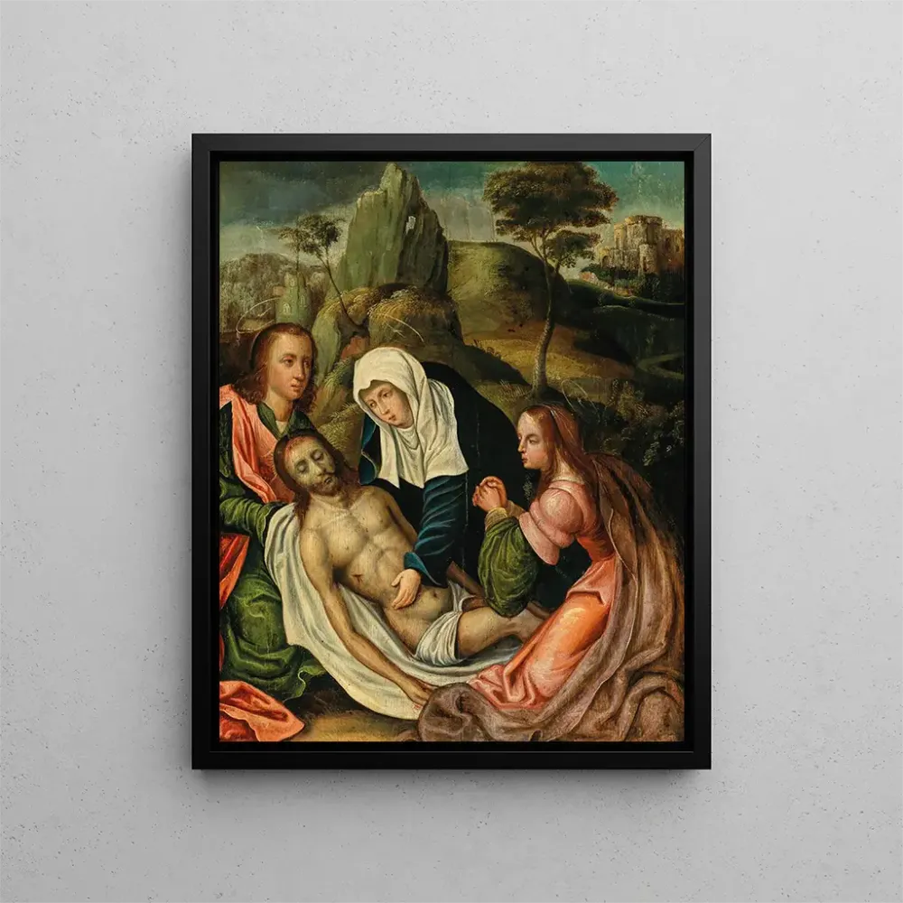 Gemälde Die Klage - Schule von Antwerpen | Kunstdruck