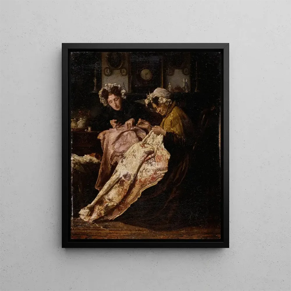 Gemälde Die Schneiderin - Alexander Hugo Bakker Korff | Kunstdruck