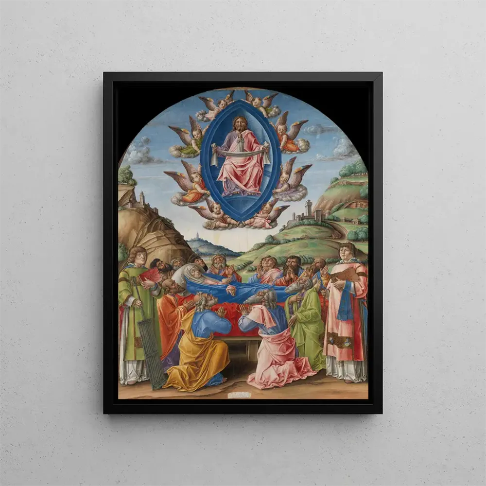 Gemälde Die Tod der Jungfrau - Bartolomeo Vivarini | Kunstdruck
