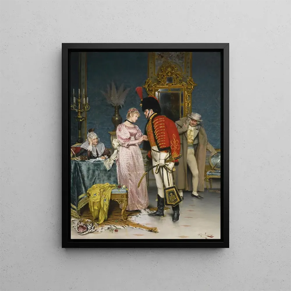 Gemälde Die Verlobung - Arturo Ricci | Kunstdruck
