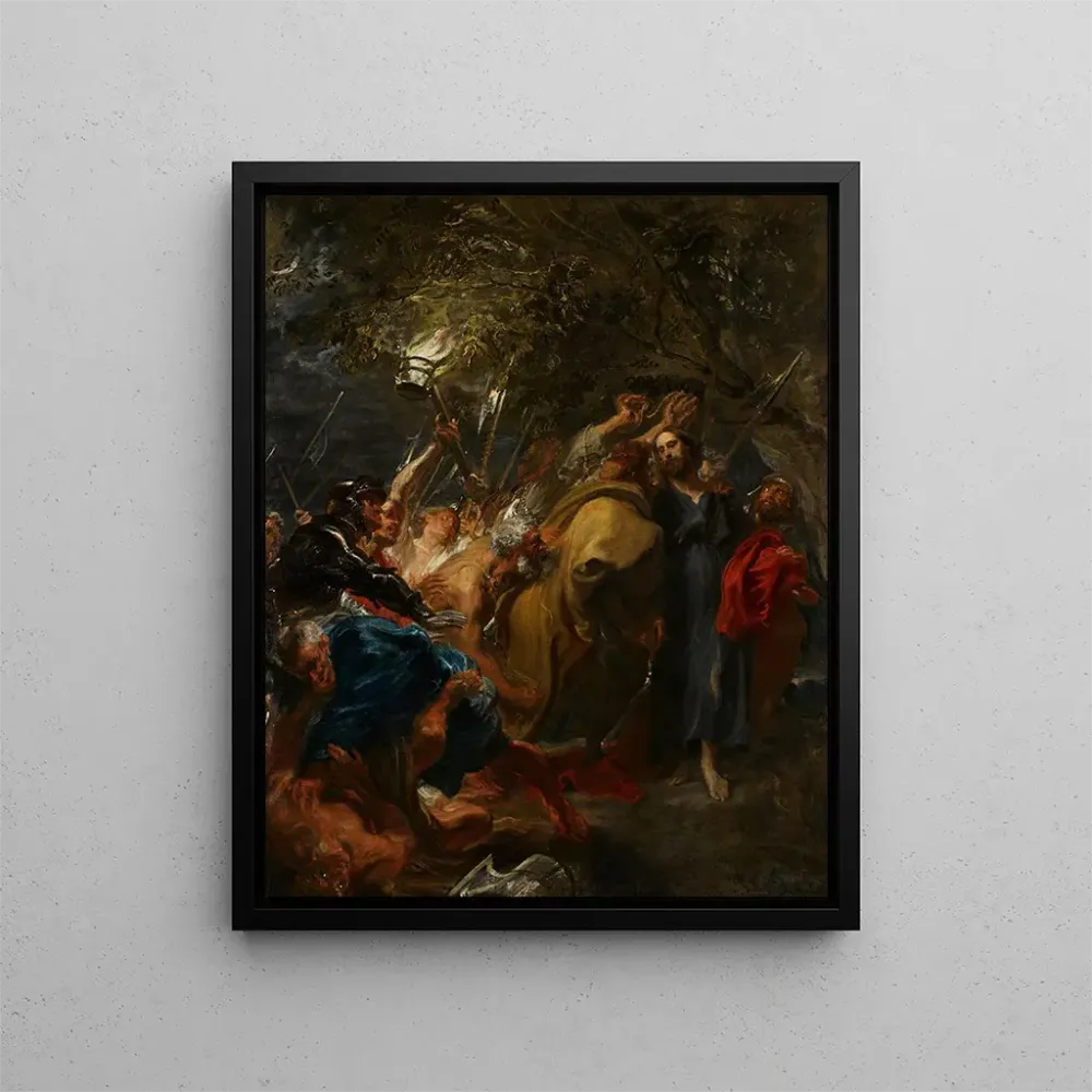 Gemälde Die Verrat Christus - Antoine van Dyck | Kunstdruck