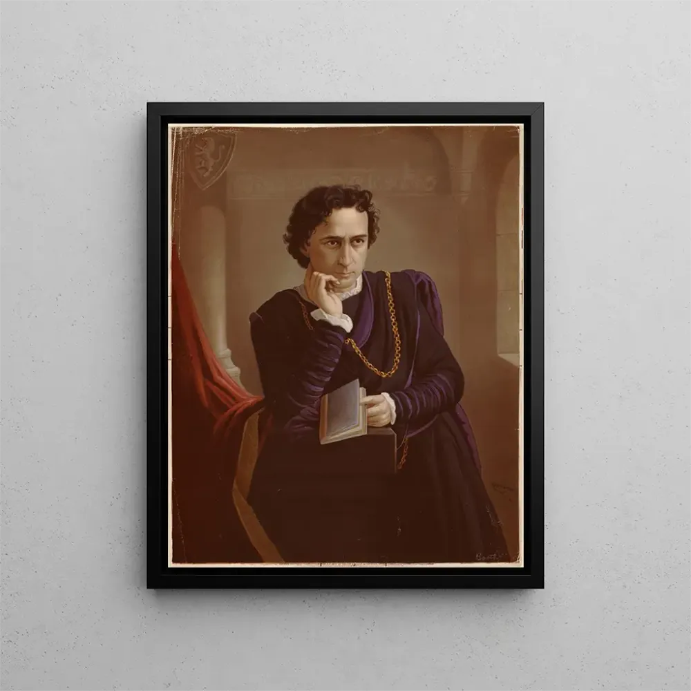 Gemälde Edwin Booth Hamlet - Bencke Scott | Kunstdruck