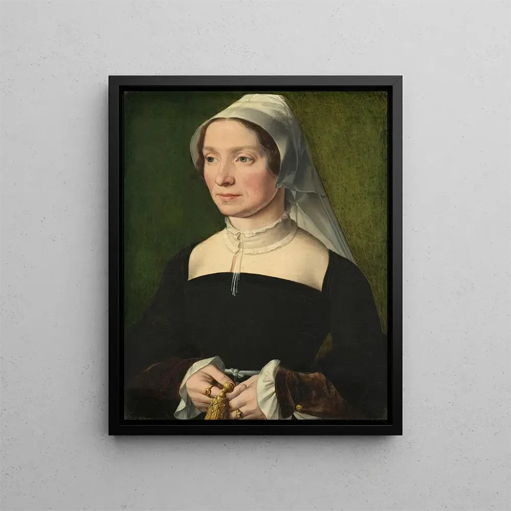 Gemälde Ehefrau eines Familienmitglieds von Hondecoeter - Anonym | Kunstdruck