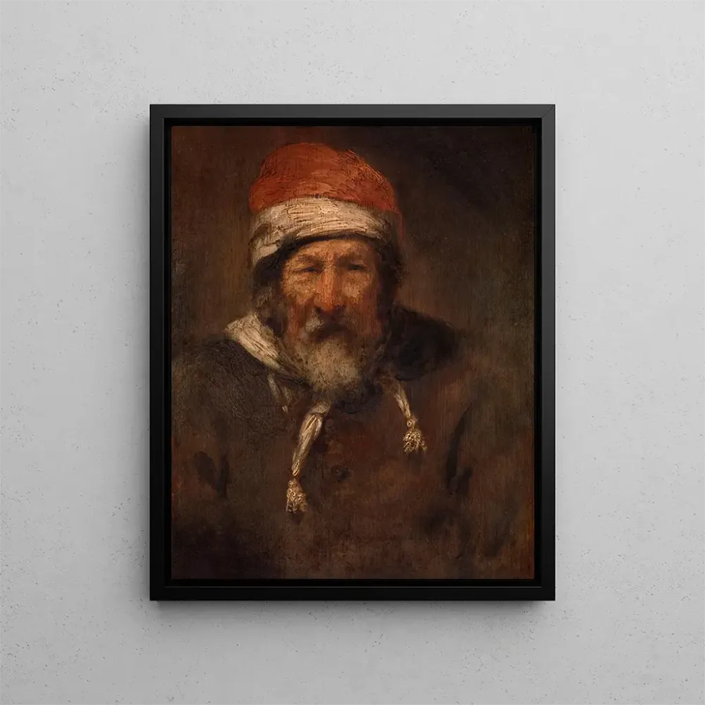 Gemälde Ein alter Mann - Abraham van Dijck | Kunstdruck