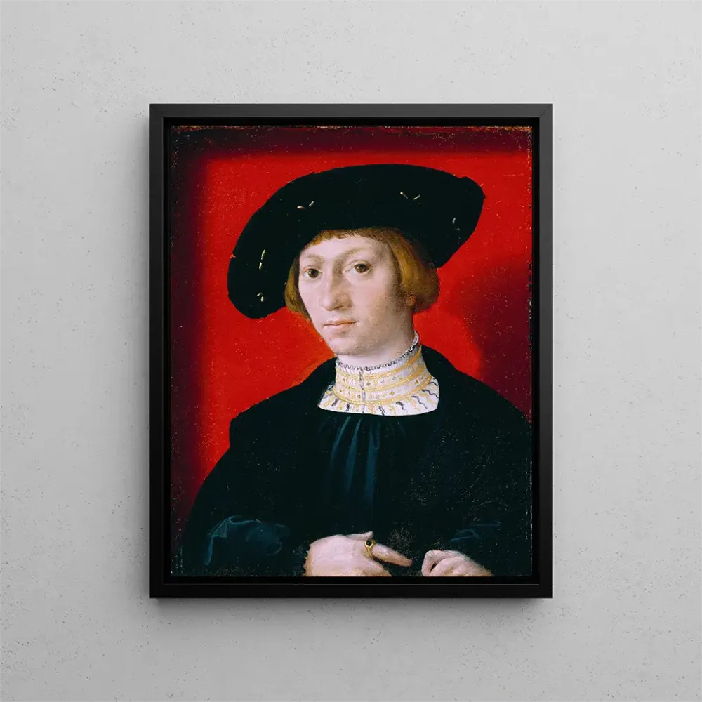 Gemälde Ein junger Mann - Bernard van Orley | Kunstdruck