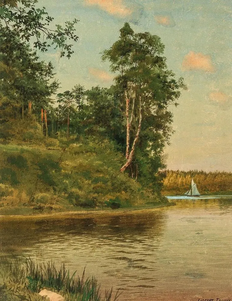 Gemälde Ein Landschaft Finnland - Albert Nikolaïevitch Benois