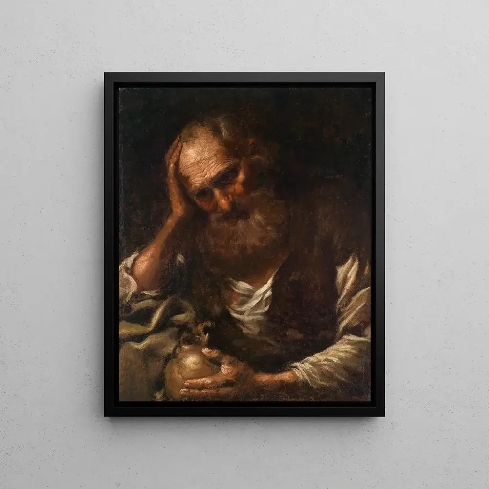 Gemälde Ein Philosoph - Bernhard Keil | Kunstdruck