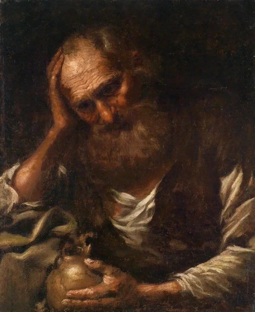 Gemälde Ein Philosoph - Bernhard Keil | Kunstdruck