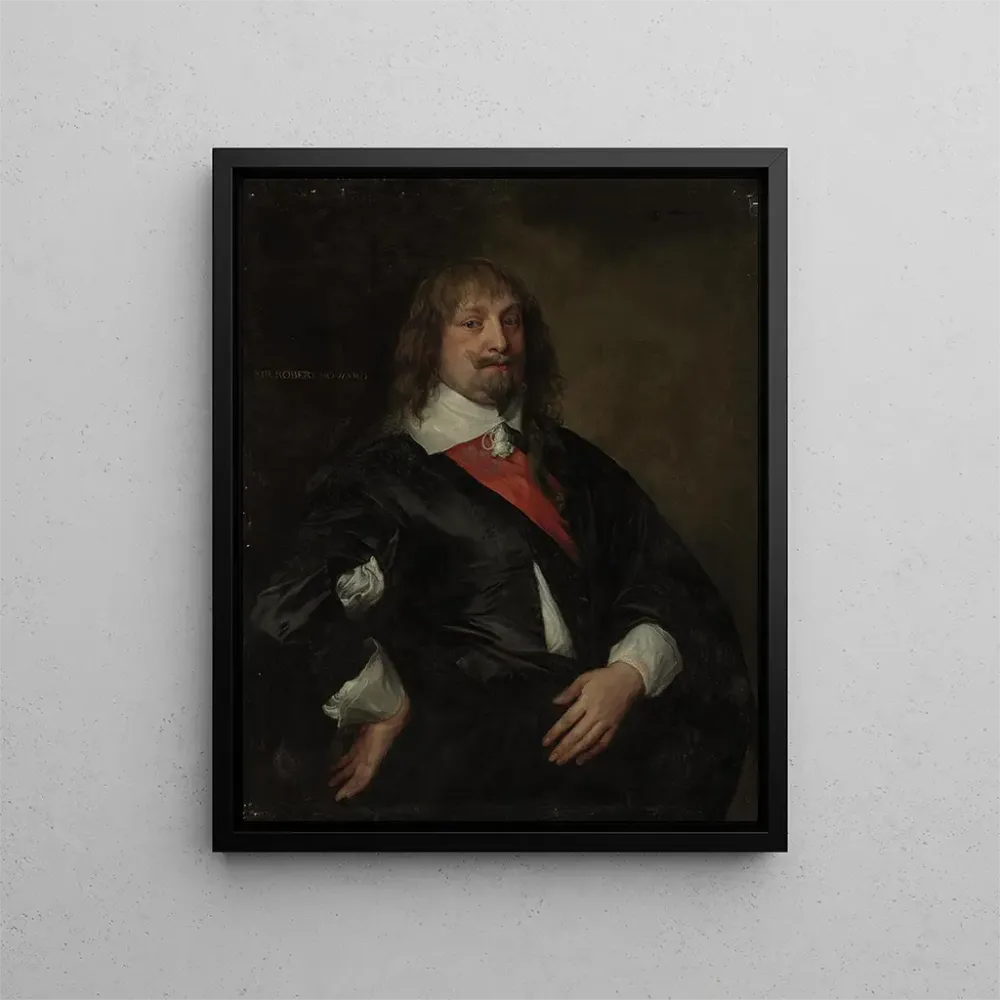 Gemälde Ein Porträt von Sir Robert Howard - Antoine van Dyck