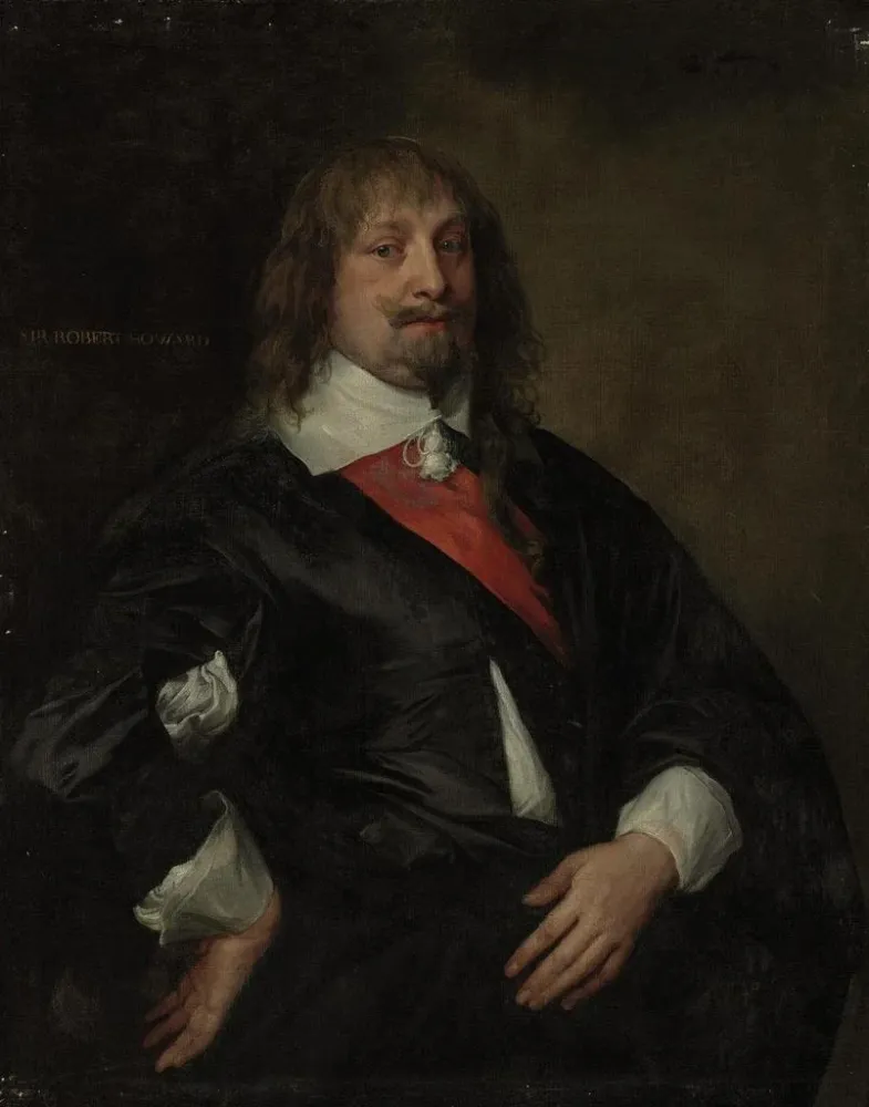 Gemälde Ein Porträt von Sir Robert Howard - Antoine van Dyck