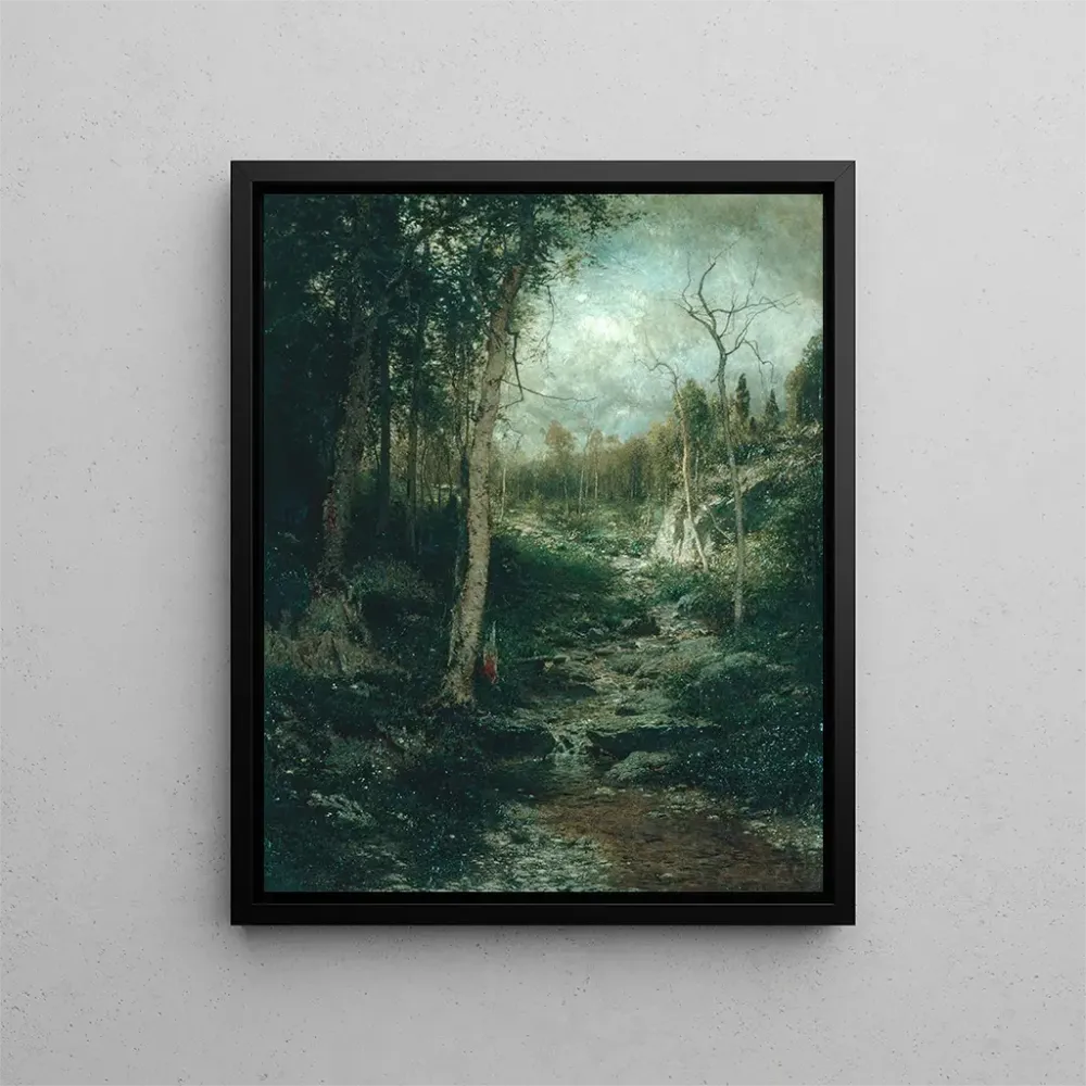 Gemälde Eine alte Lichtung - Alexander Helwig Wyant | Kunstdruck