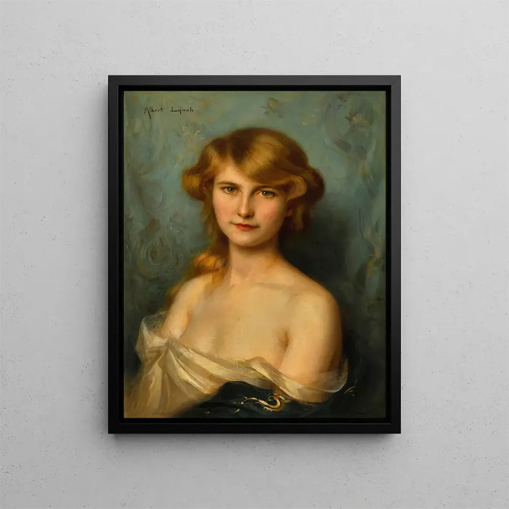 Gemälde Eine junge Schönheit - Albert Lynch | Kunstdruck