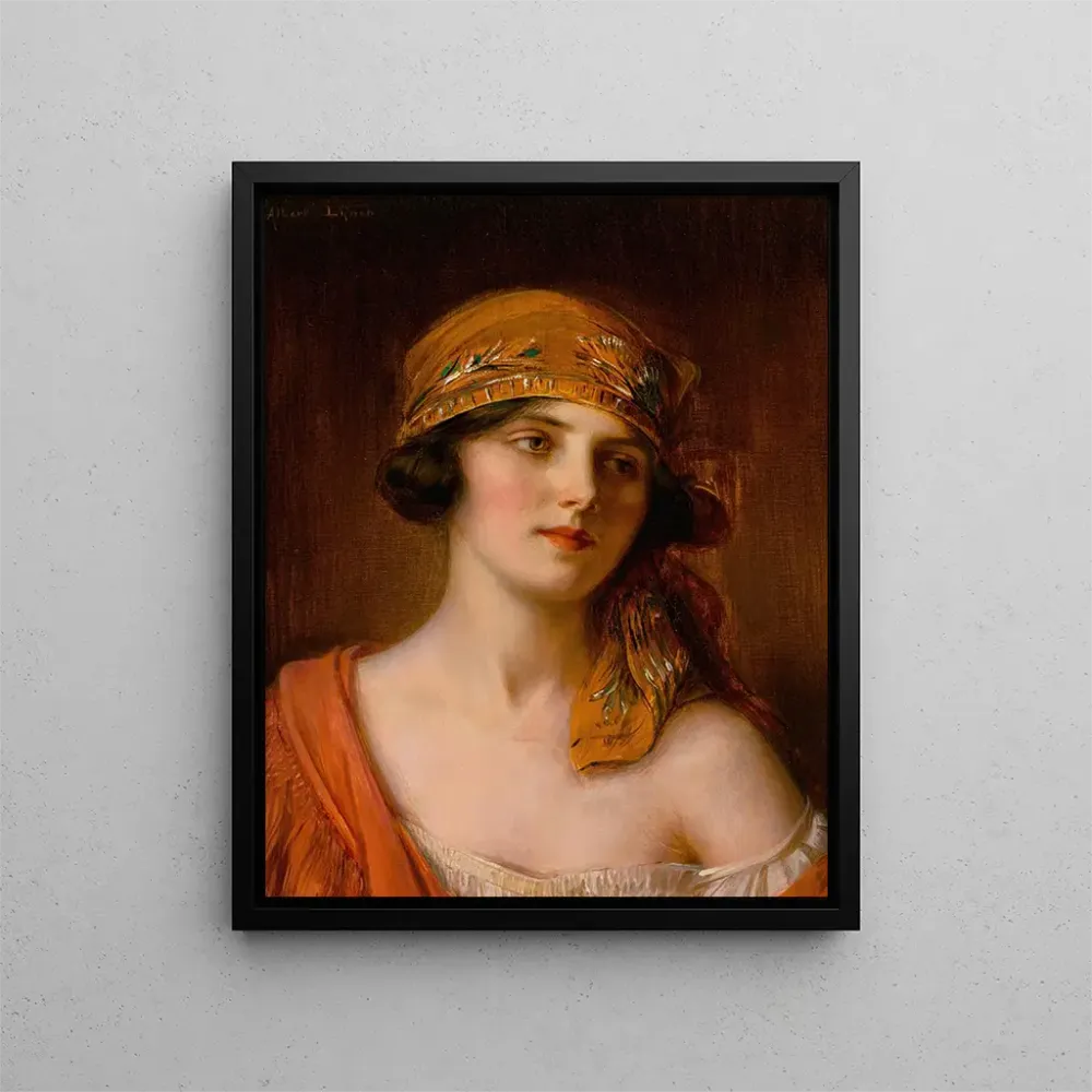Gemälde Eine modische Schönheit - Albert Lynch | Kunstdruck