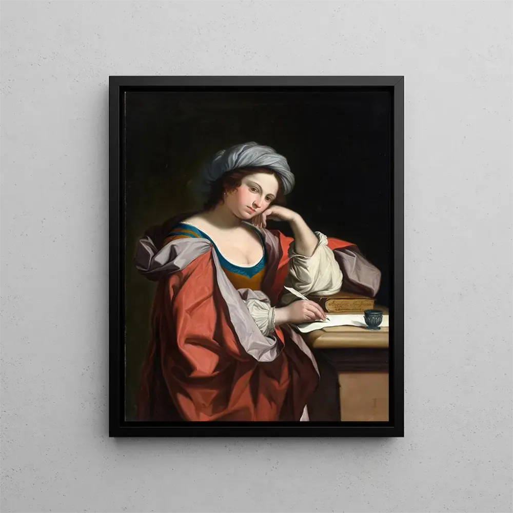 Gemälde Eine Sibylle - Angelica Kauffman | Kunstdruck
