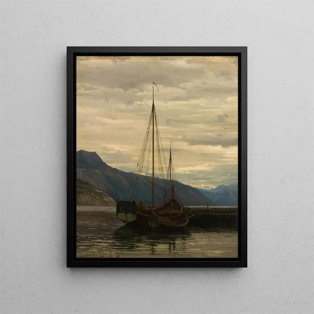 Gemälde Ejektor Pfarrei - Amaldus Nielsen | Kunstdruck