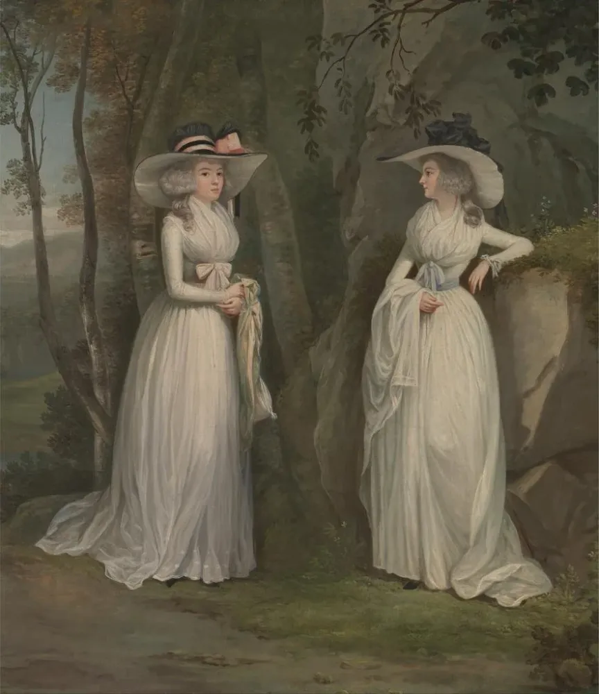 Gemälde Eleanor und Margaret Ross - Alexander Nasmyth | Kunstdruck