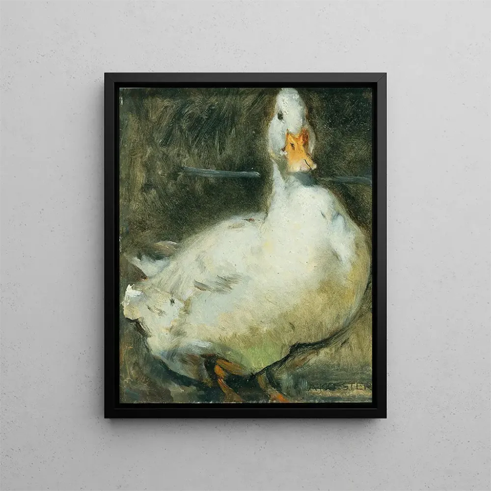 Gemälde Ente - Alexander Koester | Kunstdruck