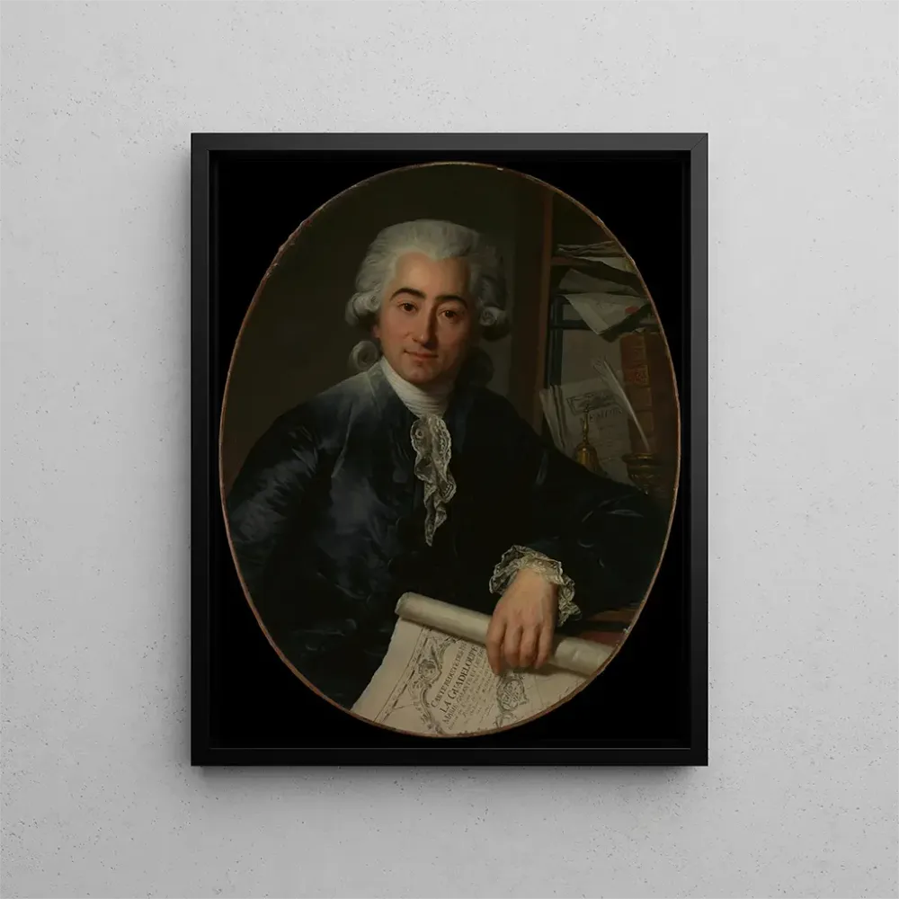 Gemälde Eugène Joseph Stanislas Foullon d'Écotier 1753-1821 - Antoine Vestier | Kunstdruck