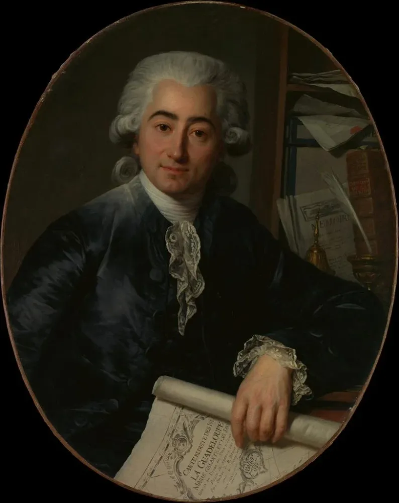 Gemälde Eugène Joseph Stanislas Foullon d'Écotier 1753-1821 - Antoine Vestier | Kunstdruck