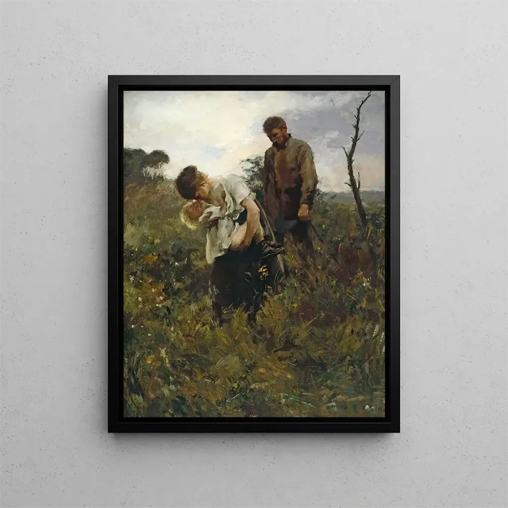 Gemälde Exode - Alfred Philippe Roll | Kunstdruck