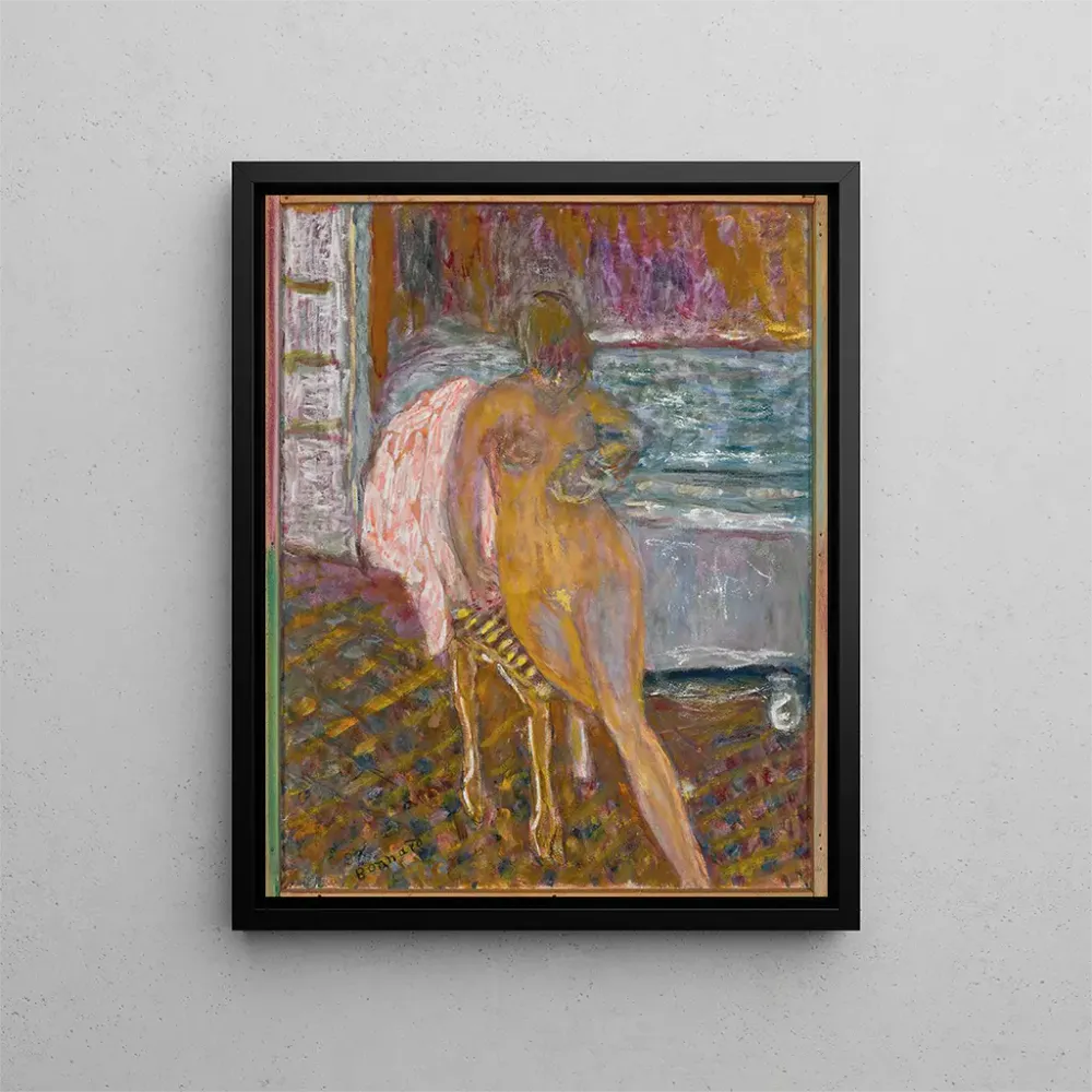 Gemälde Frau bei ihrer Toilette - Pierre Bonnard | Kunstdruck