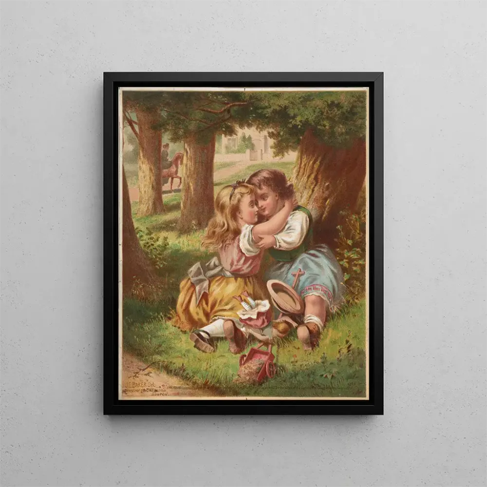 Gemälde Freundschaft - Armstrong & Co. Lith. | Kunstdruck