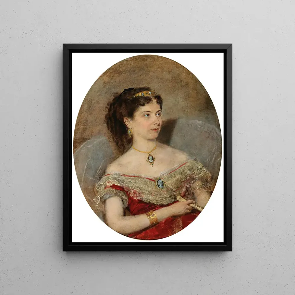 Gemälde Fürstin Maria von Stackelberg - Anton Romako