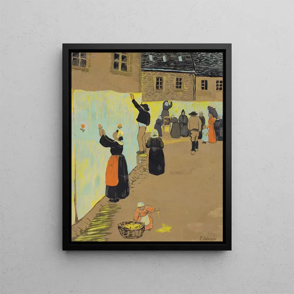 Gemälde La Fête - Gott Huelgoat - Paul Srusier | Kunstdruck