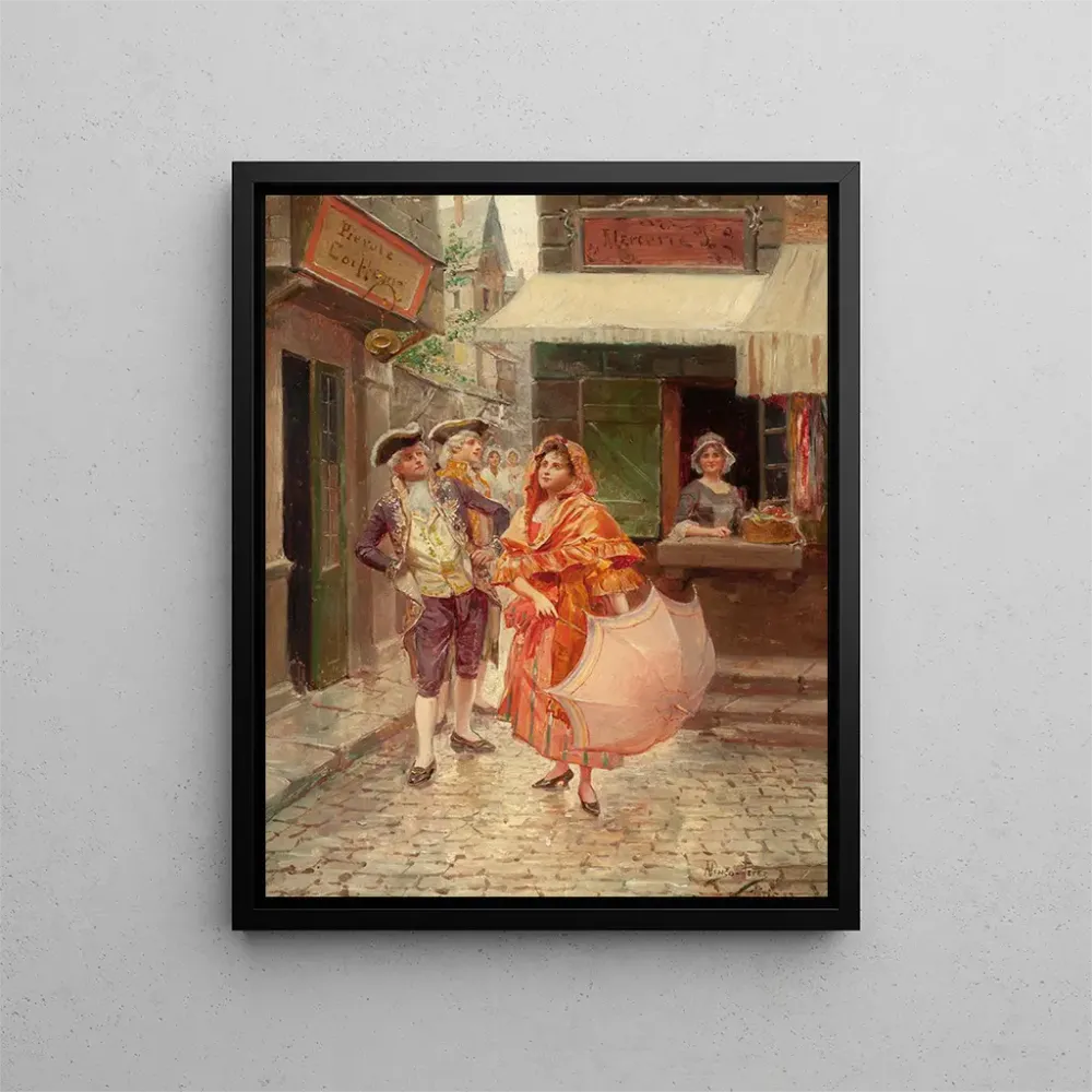 Gemälde Galanterie parisienne - Alonzo Perez | Kunstdruck