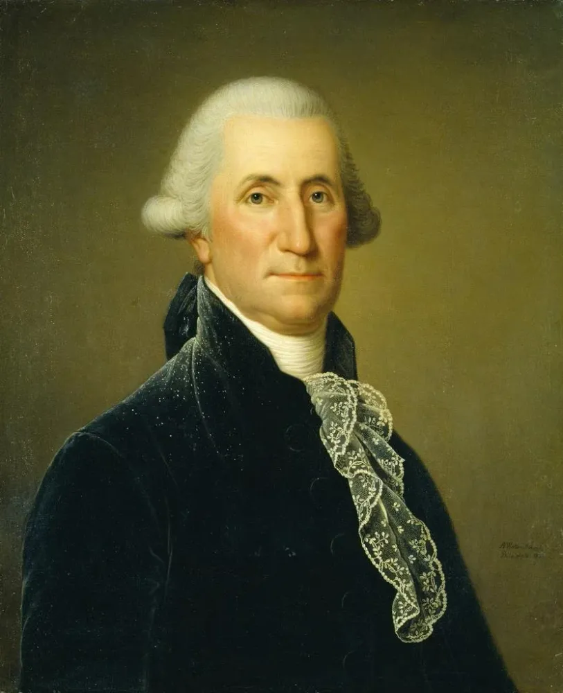 Gemälde George Washington - Adolf Ulrik Wertmüller