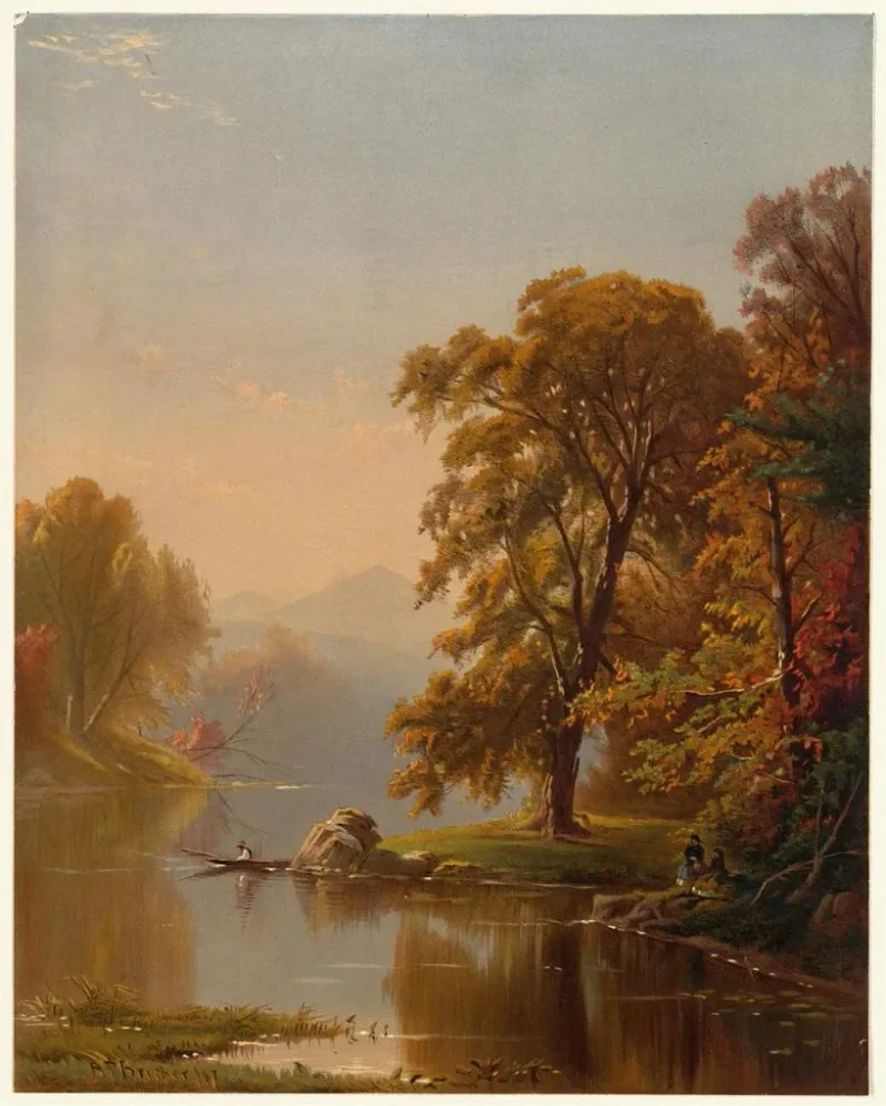 Gemälde Herbst - Alfred Thompson Bricher