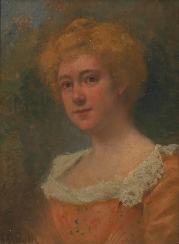 Gemälde Hermine Kunz née Hutterstrasser - Alexander Demetrius Goltz | Kunstdruck