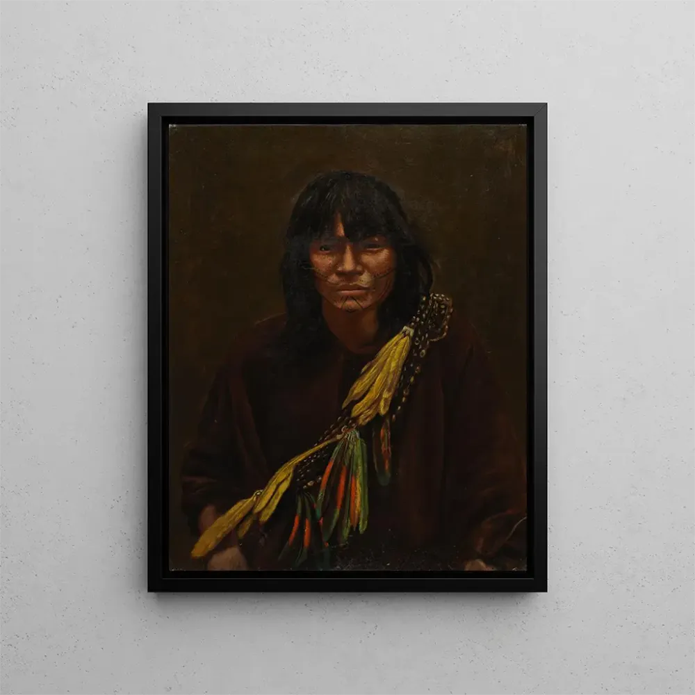 Gemälde Indien Zaparo - Anonyme | Kunstdruck