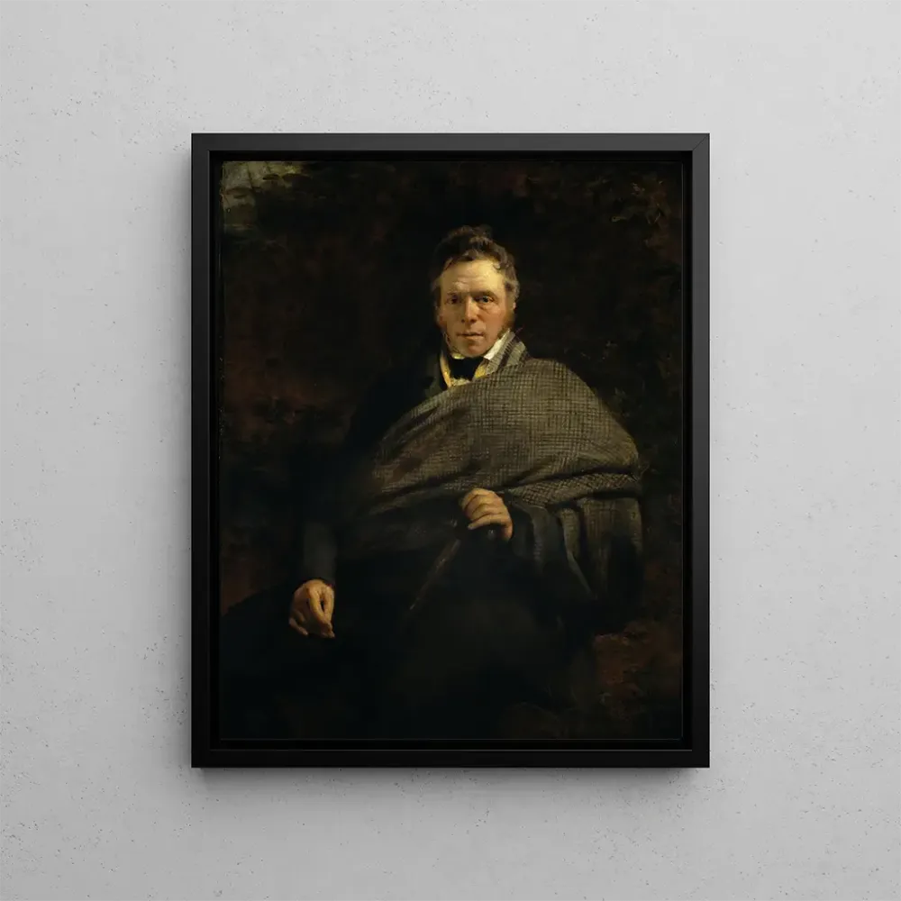 Gemälde James Hogg (1770 - 1835), Dichter, der Hirte von Éttrick - John Watson Gordon | Kunstdruck
