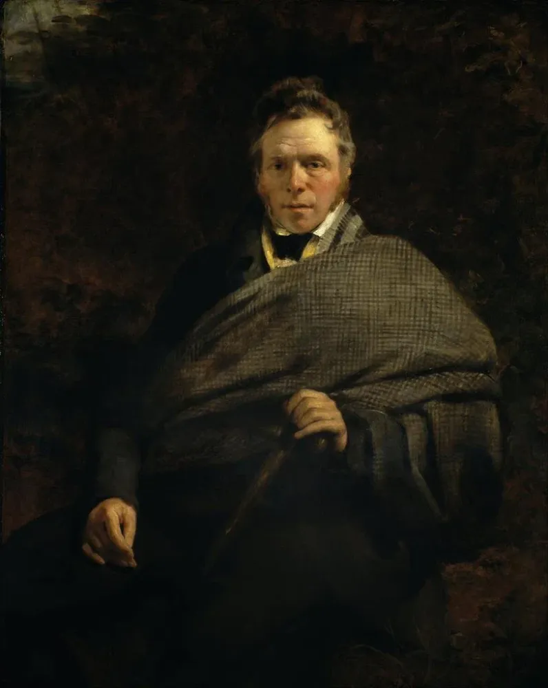 Gemälde James Hogg (1770 - 1835), Dichter, der Hirte von Éttrick - John Watson Gordon | Kunstdruck