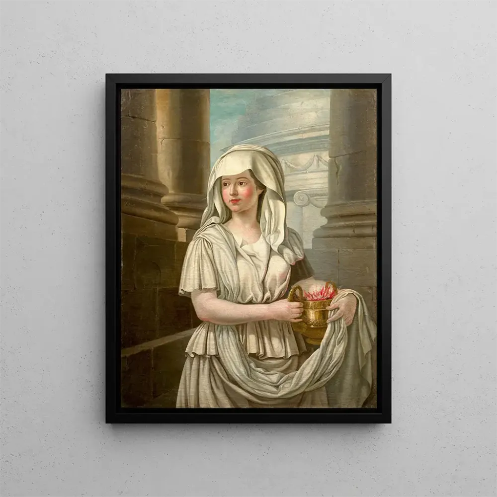 Gemälde La jeune vestale - Antoine Raspal | Kunstdruck