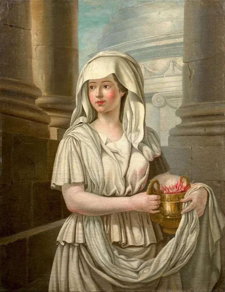 Gemälde La jeune vestale - Antoine Raspal | Kunstdruck