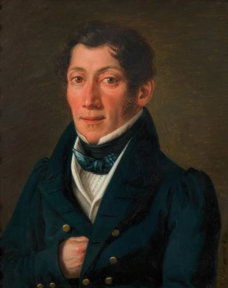 Gemälde Johann Sartory, Theaterdirektor - Andreas Hall | Kunstdruck