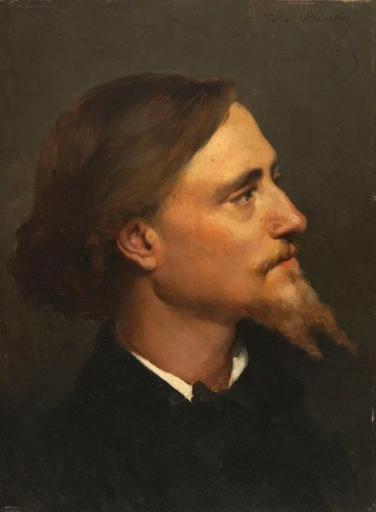 Gemälde Joseph Félix Bouchor - André Gill | Kunstdruck