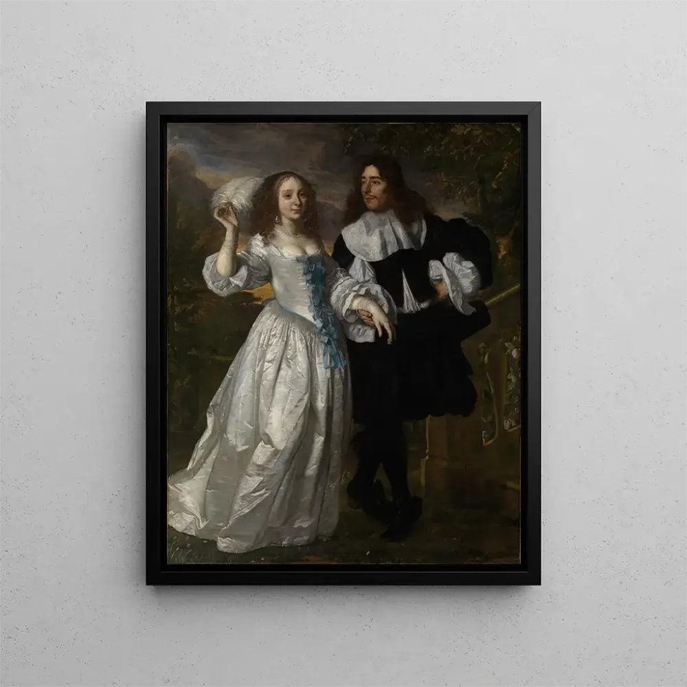Gemälde Junge Patrizierpaar - Bartholomeus van der Helst | Kunstdruck