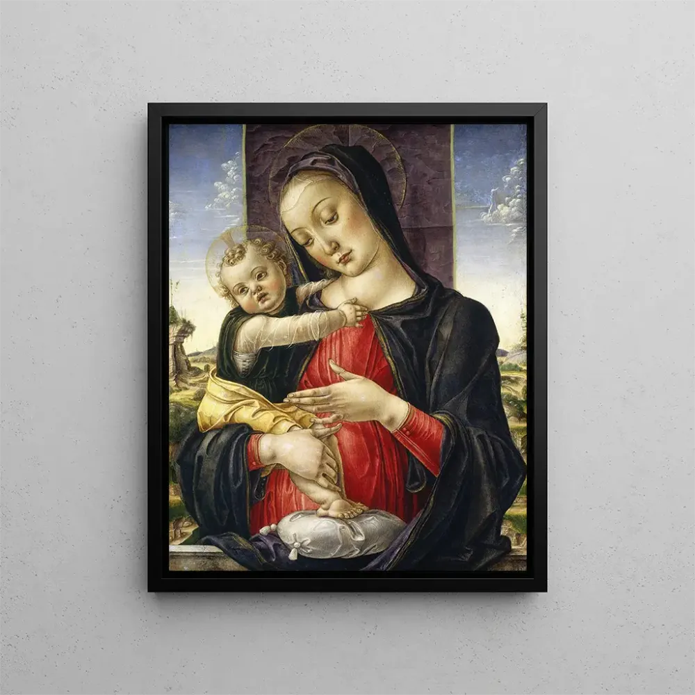 Gemälde Jungfrau mit Kind - Bartolomeo Vivarini | Kunstdruck