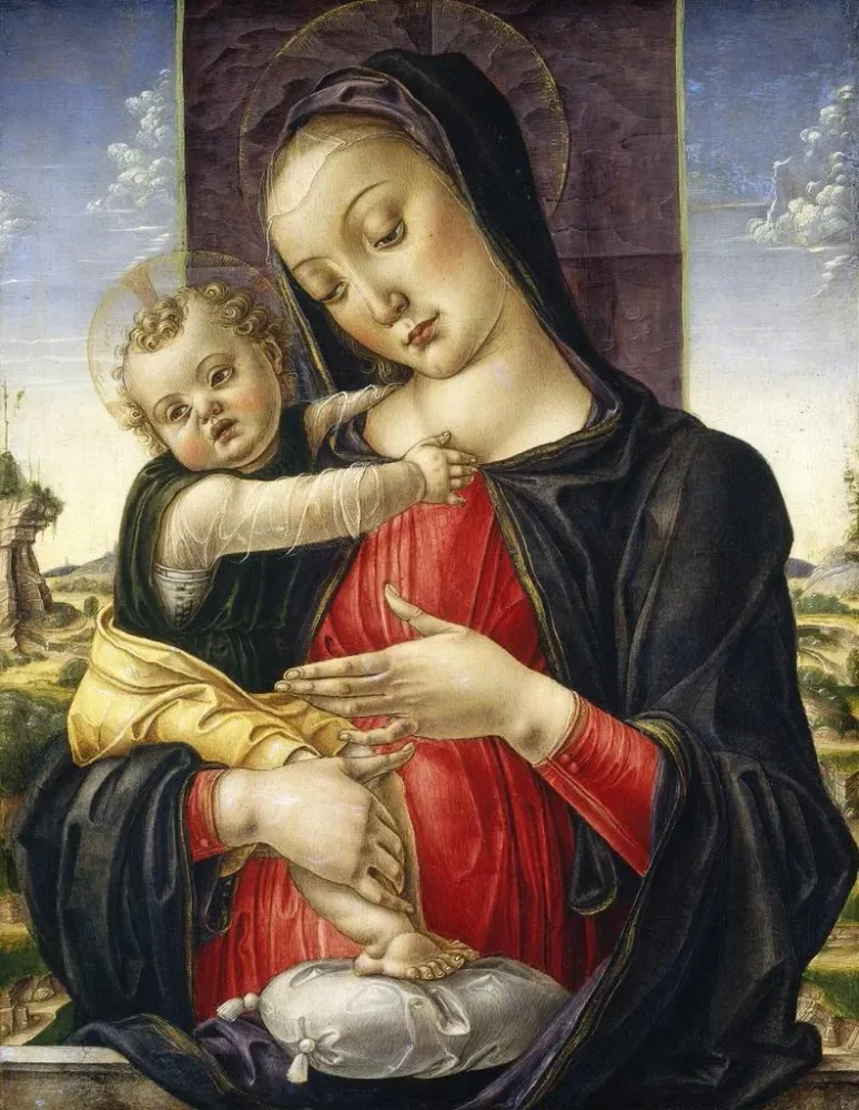 Gemälde Jungfrau mit Kind - Bartolomeo Vivarini | Kunstdruck