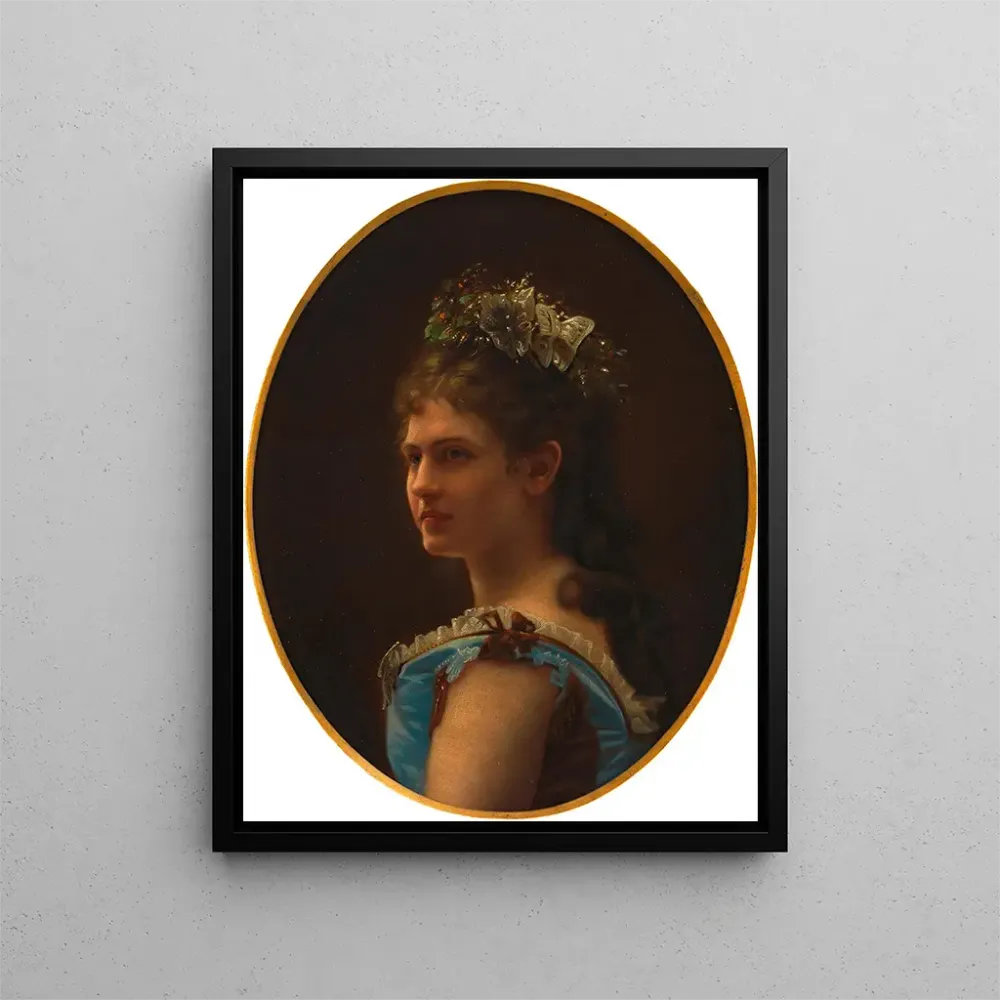 Gemälde Katharina Schratt Schauspielerin - Anonym | Kunstdruck