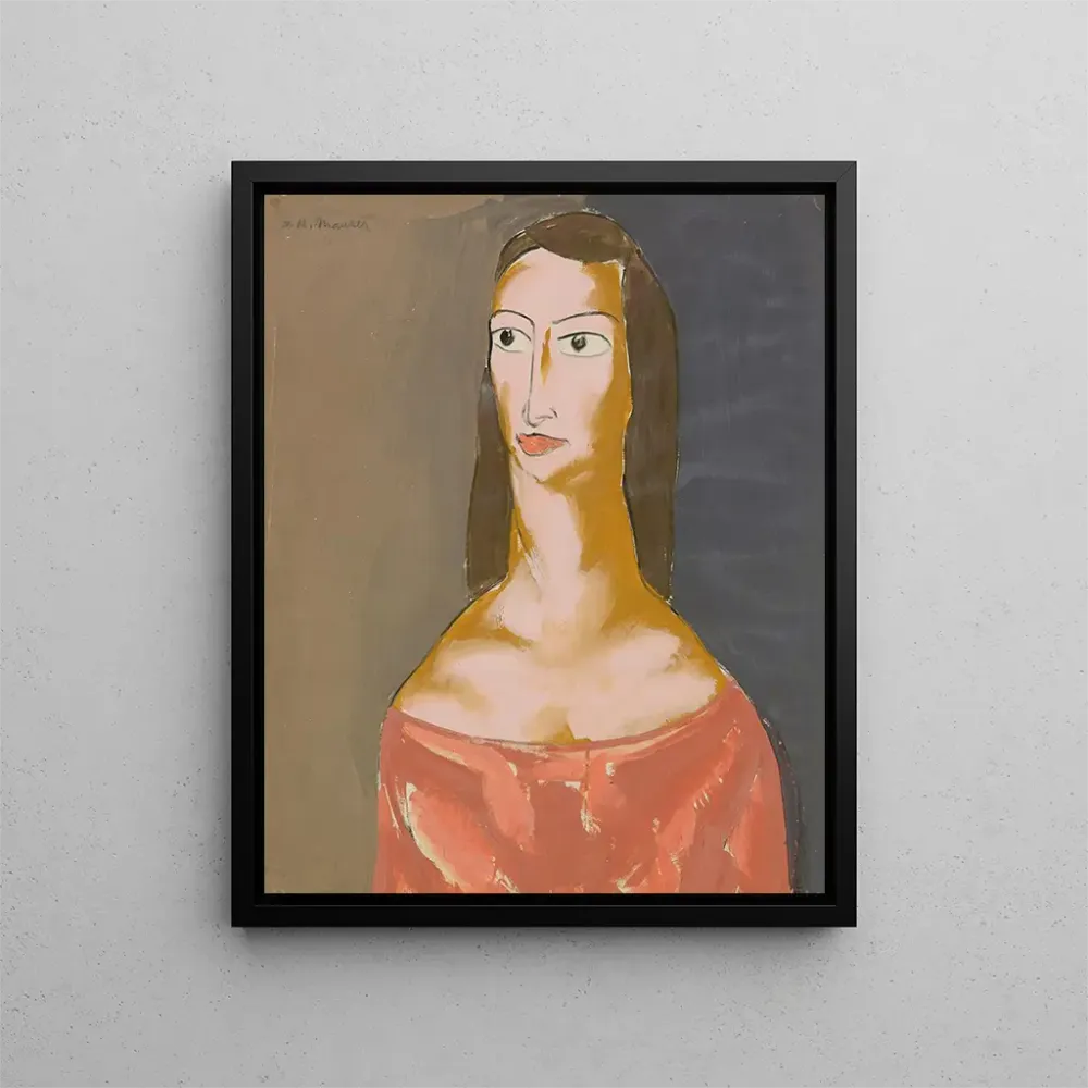 Gemälde Kopf eines Mädchens - Alfred Henry Maurer | Kunstdruck