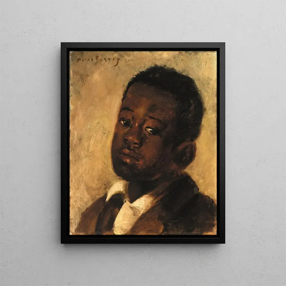 Gemälde Kopf eines schwarzen Jungen - Alice Pike Barney | Kunstdruck