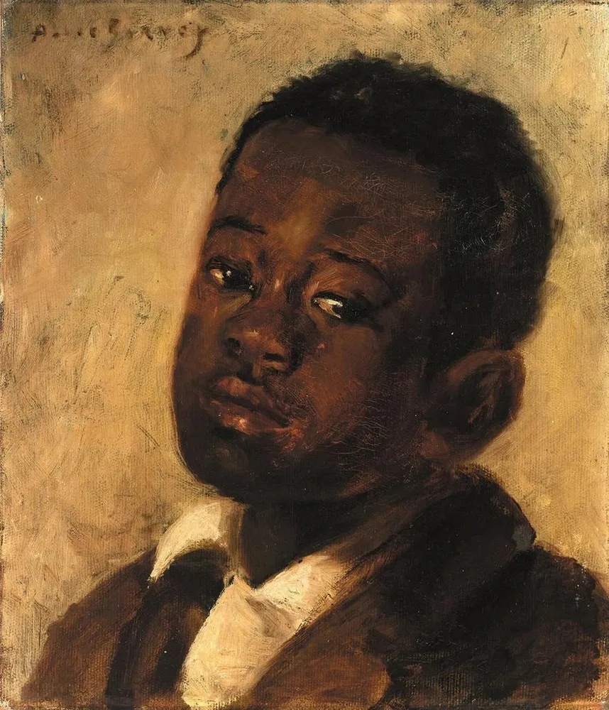 Gemälde Kopf eines schwarzen Jungen - Alice Pike Barney | Kunstdruck