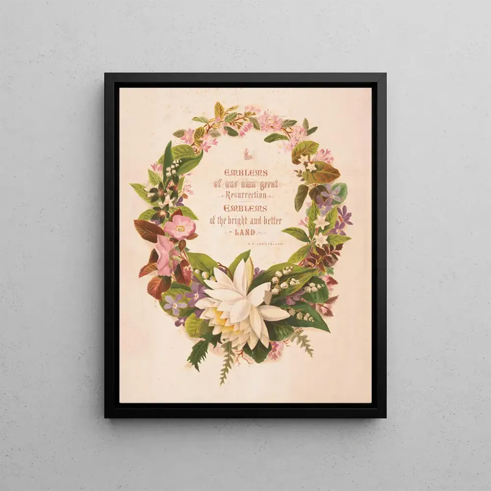 Gemälde Krone Nr. 5 - Louis Prang Co | Kunstdruck