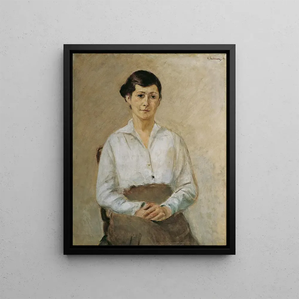 Gemälde Kä Liebermann, die Tochter des Künstlers - Max Liebermann | Kunstdruck