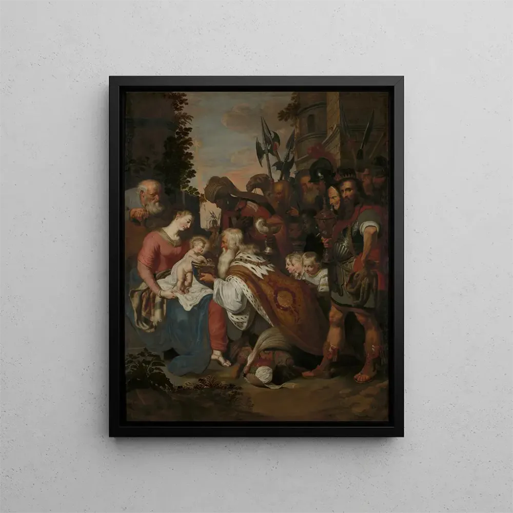 Gemälde L'Adoration des Mages - Artus Wolffort | Kunstdruck